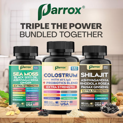 Complete Vitality Trio - 27 Premium Ingredients, Zero Overlap