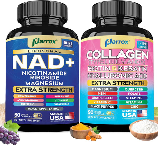 Forever Young Anti-Aging Set - NAD+ & Collagen