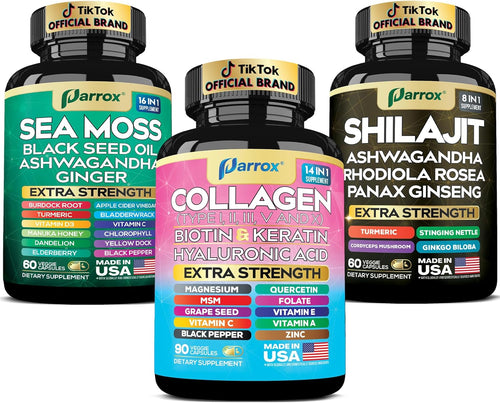 Ultimate Wellness Trio - Complete Mind, Body & Beauty Support