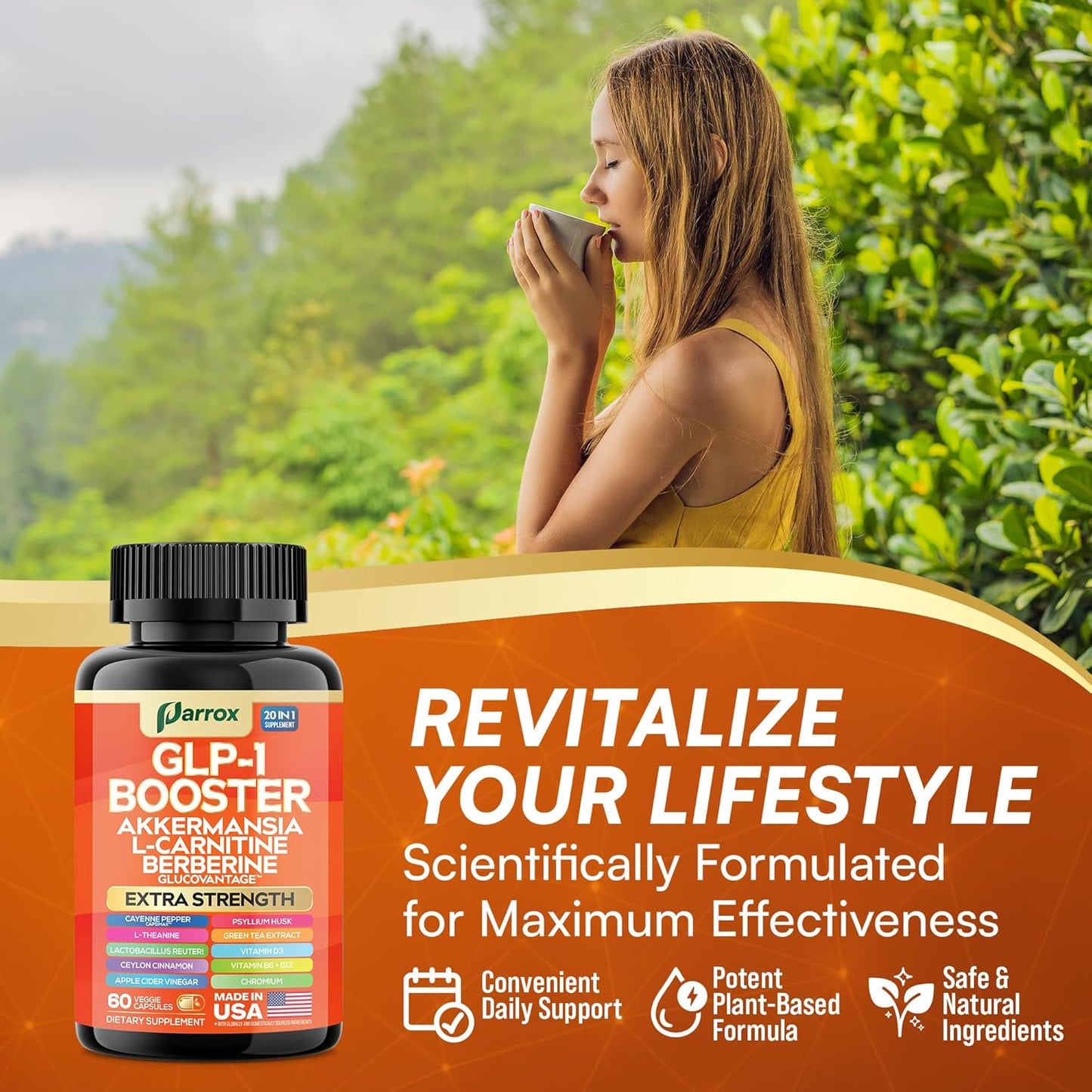 GLP-1 Booster - Advanced Metabolism & Appetite Support Complex