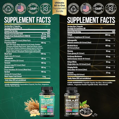 Dynamic Vitality Bundle - 22 Premium Ingredients in 2 Powerful Formulas