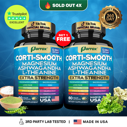 Corti-Smooth - 13-in-1 Cortisol & Perimenopause Support