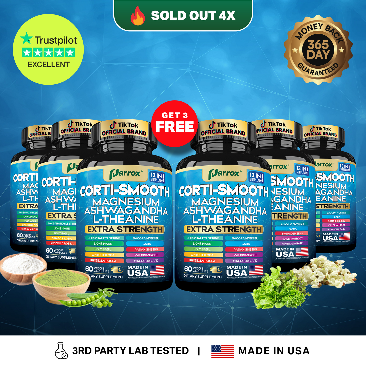 Corti-Smooth - 13-in-1 Cortisol & Perimenopause Support