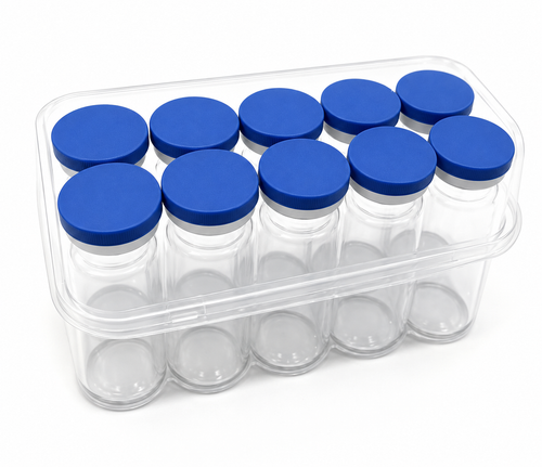 10 ml sterile vials - 10 pcs per box with Tyvek sterile pouch