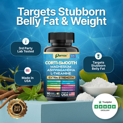 Corti-Smooth - 13-in-1 Cortisol & Belly Fat Support
