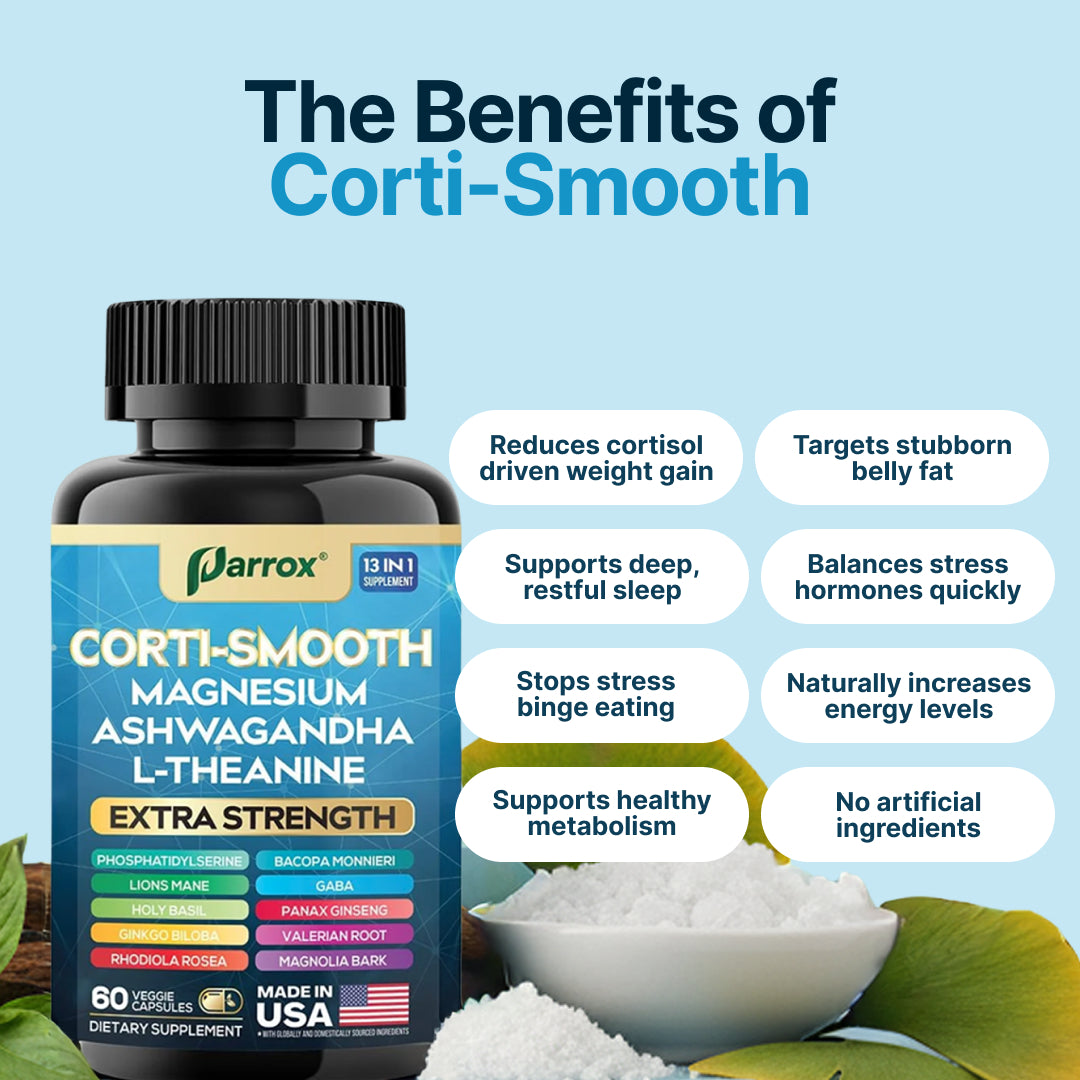 Corti-Smooth - 13-in-1 Cortisol & Belly Fat Support