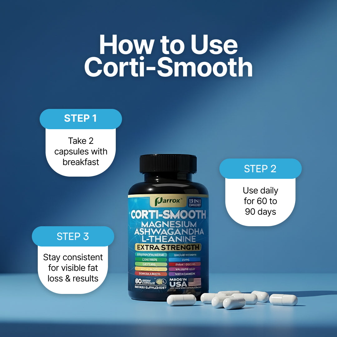 Corti-Smooth - 13-in-1 Cortisol & Belly Fat Support