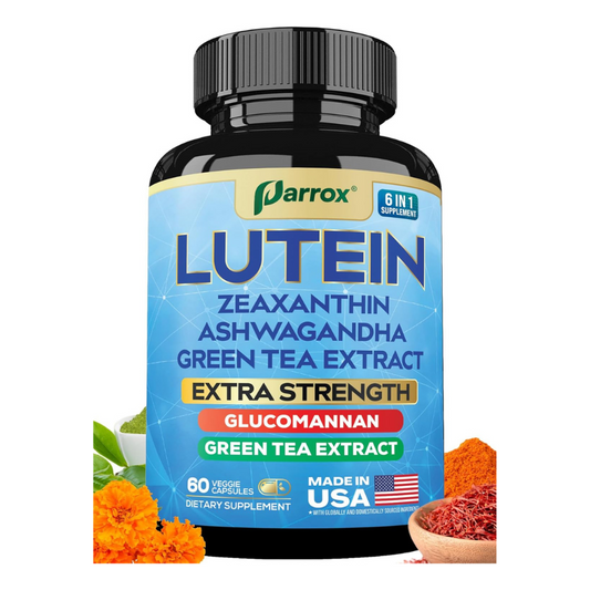 6-in-1 Vision & Focus Support - Lutein, Zeaxanthin & Ashwagandha