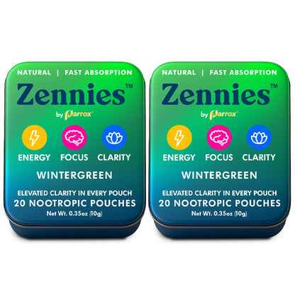 Clean Caffeine Energy Pouches (Nicotine-Free Nootropics)