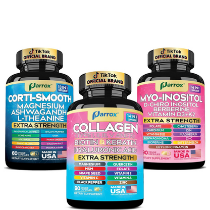 She Shines – Beauty & Hormone Balance with Collagen, Inositols, DIM & Adrenal Support
