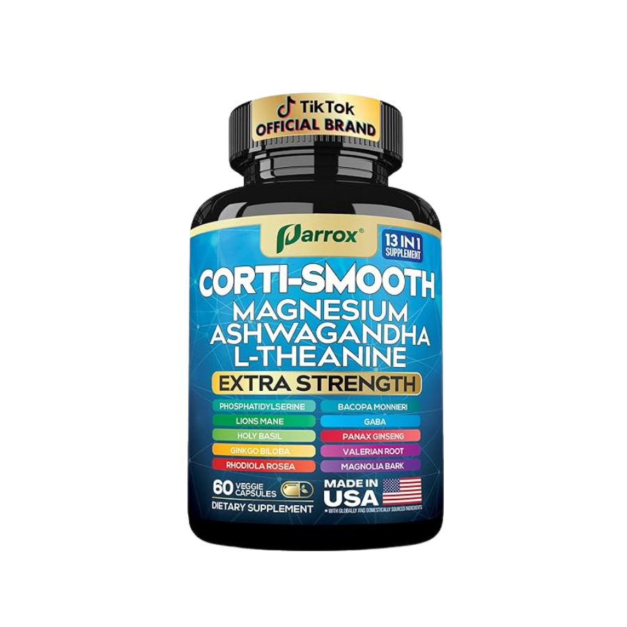 Parrox Corti-Smooth – Naturally Lowers Cortisol To Help Restore Balance Inside and Out