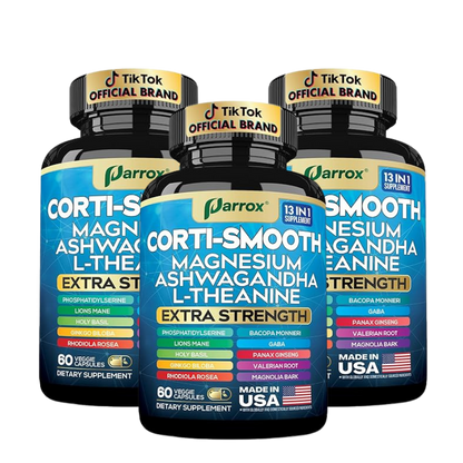Parrox Corti-Smooth – Naturally Lowers Cortisol To Help Restore Balance Inside and Out