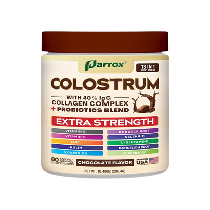 Grass-Fed Colostrum Powder - 40% IgG with 13 Immune Boosters