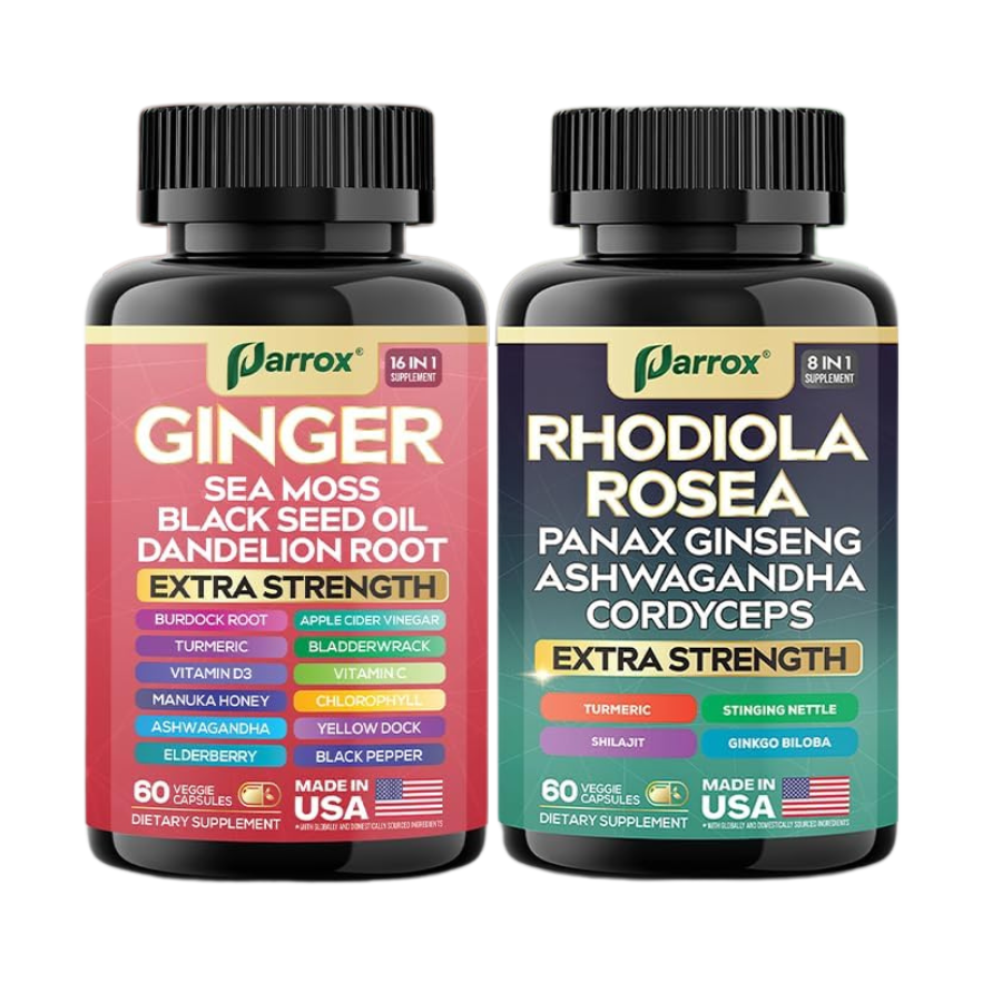 Dynamic Duo Herbal Bundle - 24 Premium Botanicals in 2 Formulas