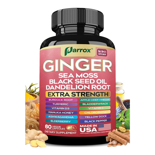 Advanced Ginger Complex - 16 Digestive & Wellness Ingredients