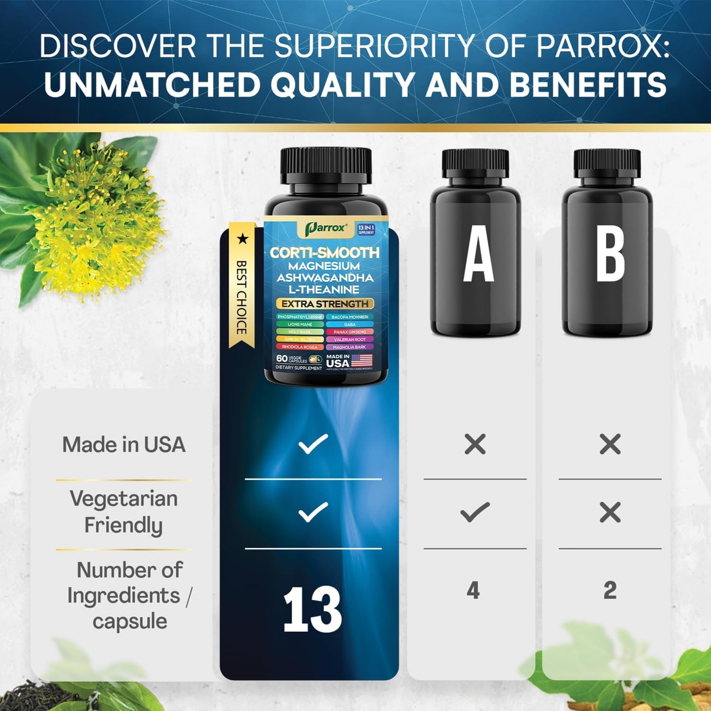 Corti-Smooth - 13-in-1 Cortisol Balancing Sleep Support