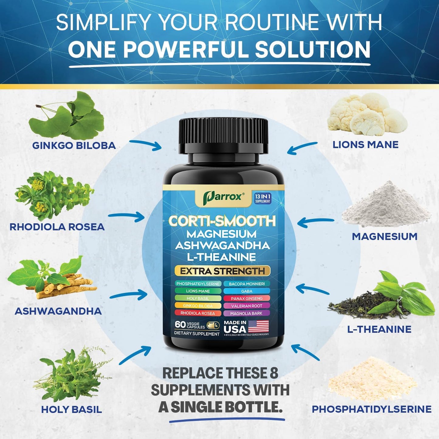 Corti-Smooth - 13-in-1 Cortisol Balancing Sleep Support