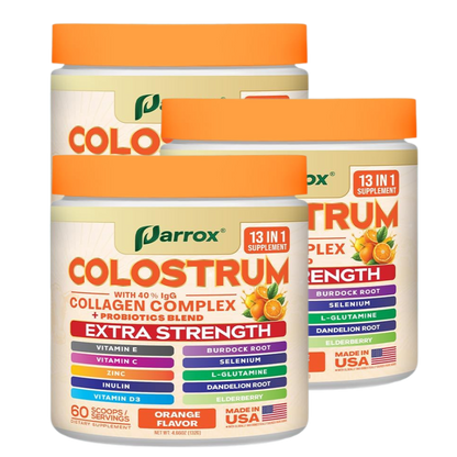 Grass-Fed Colostrum Powder - 40% IgG with 13 Immune Boosters