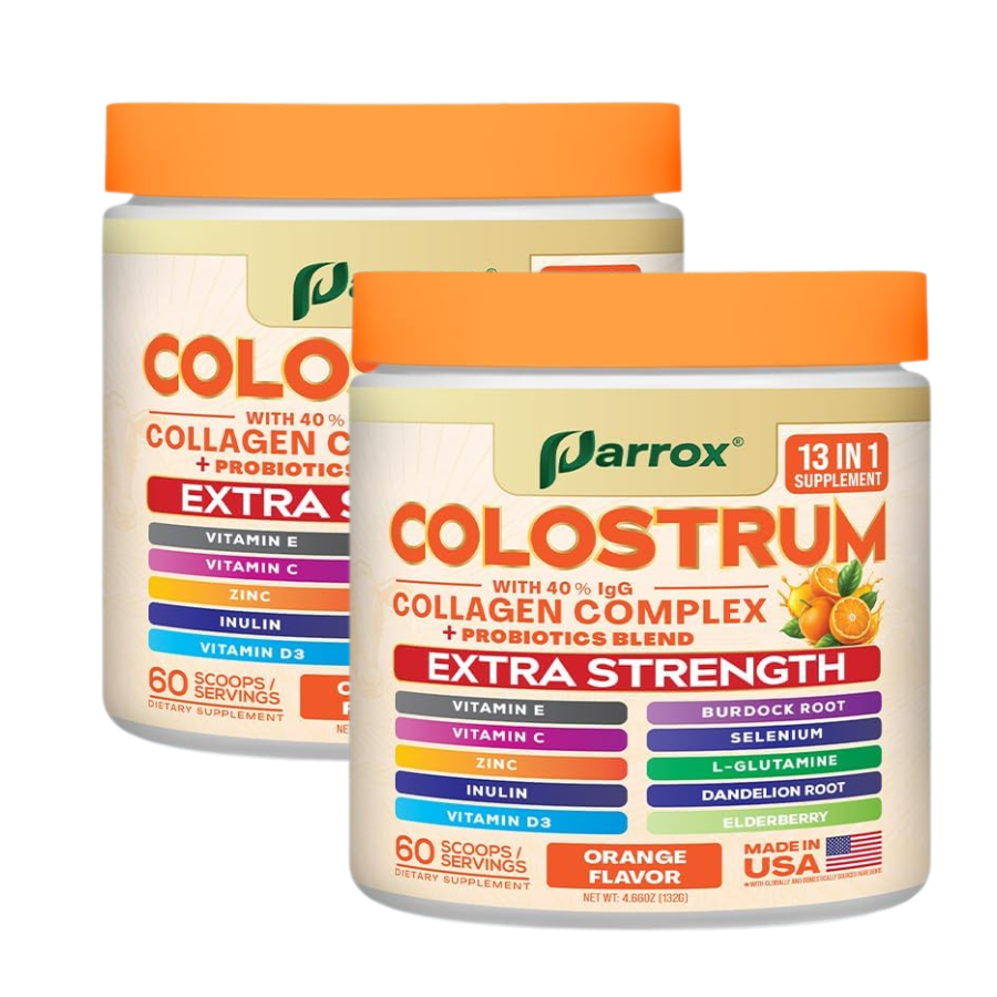 Grass-Fed Colostrum Powder - 40% IgG with 13 Immune Boosters