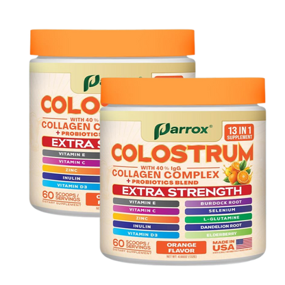Grass-Fed Colostrum Powder - 40% IgG with 13 Immune Boosters