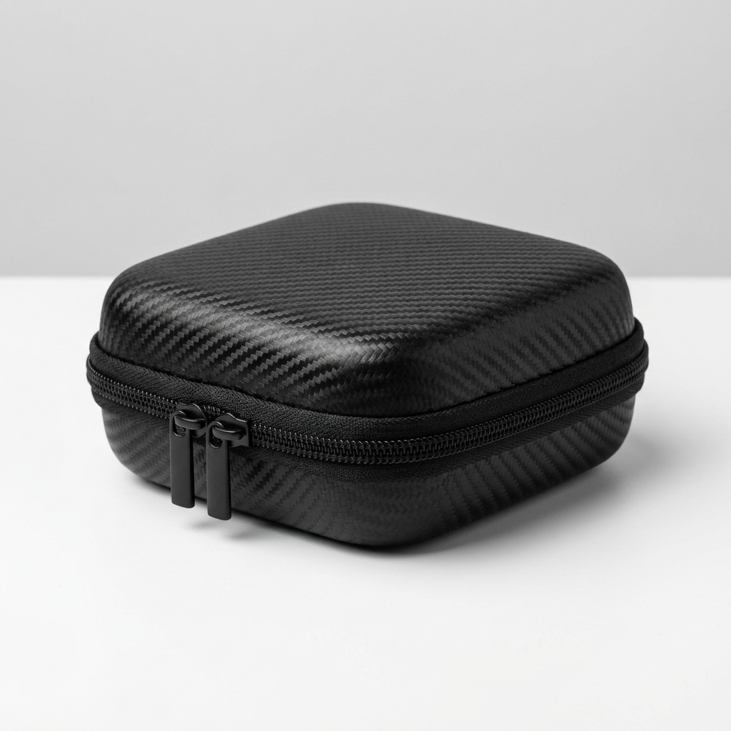 Peptide Vial Travel Kit — Hard Shell Case | 6-Slot Foam Insert | Lab Storage