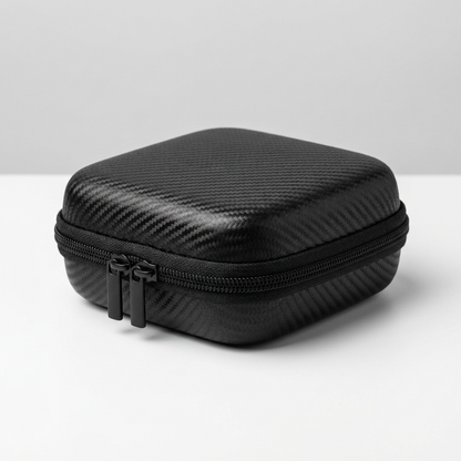 Peptide Vial Travel Kit — Hard Shell Case | 6-Slot Foam Insert | Lab Storage